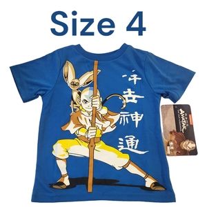 NWT Avatar The Last Air Bender Nickelodeon‎ T-shirt Size 4